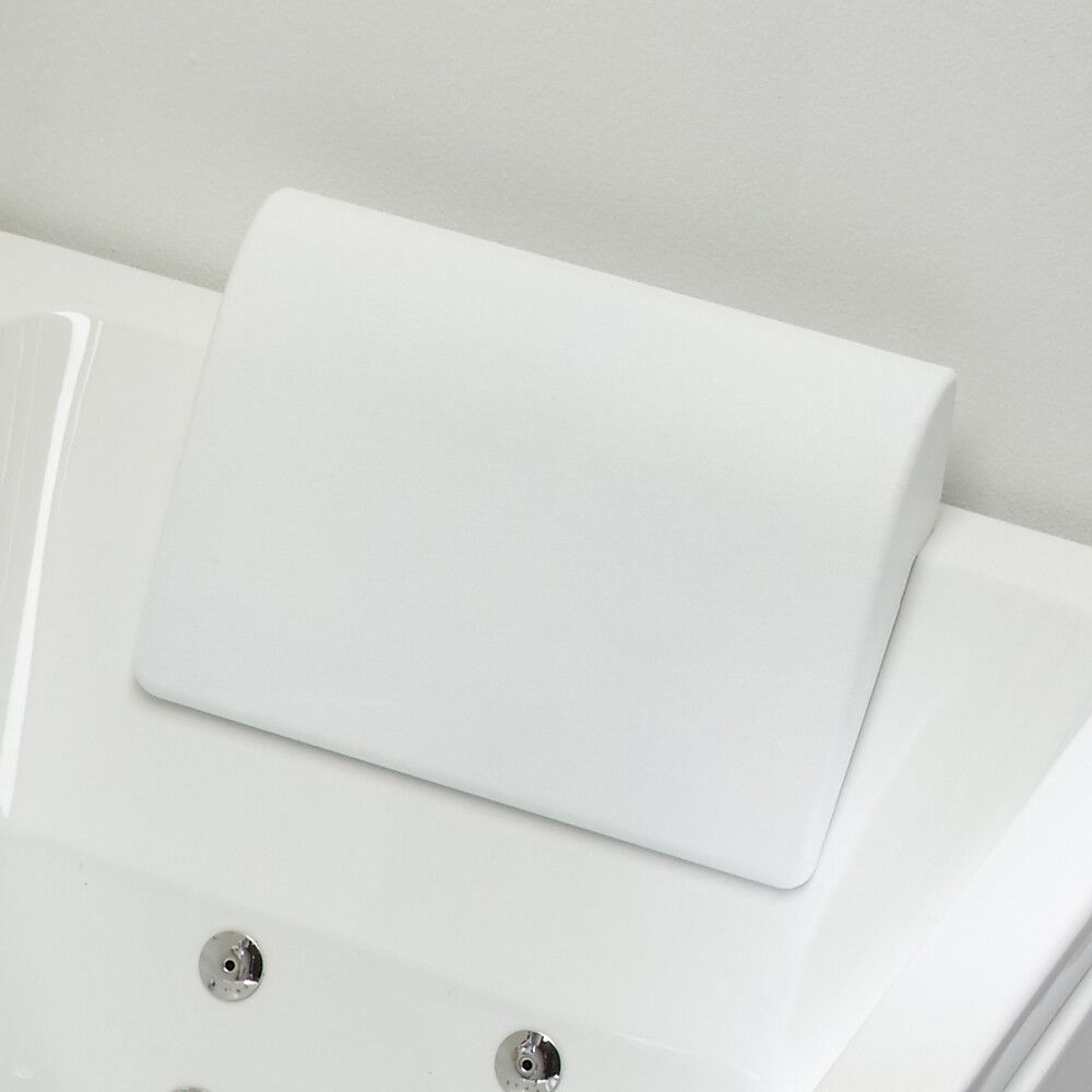 Höfuðpúði fyrir baðkar 35 cm Camargue hvítur