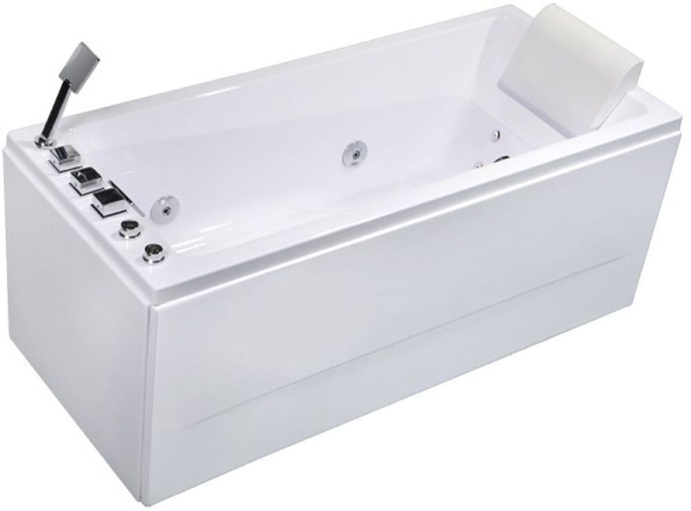 Höfuðpúði fyrir baðkar 35 cm Camargue hvítur