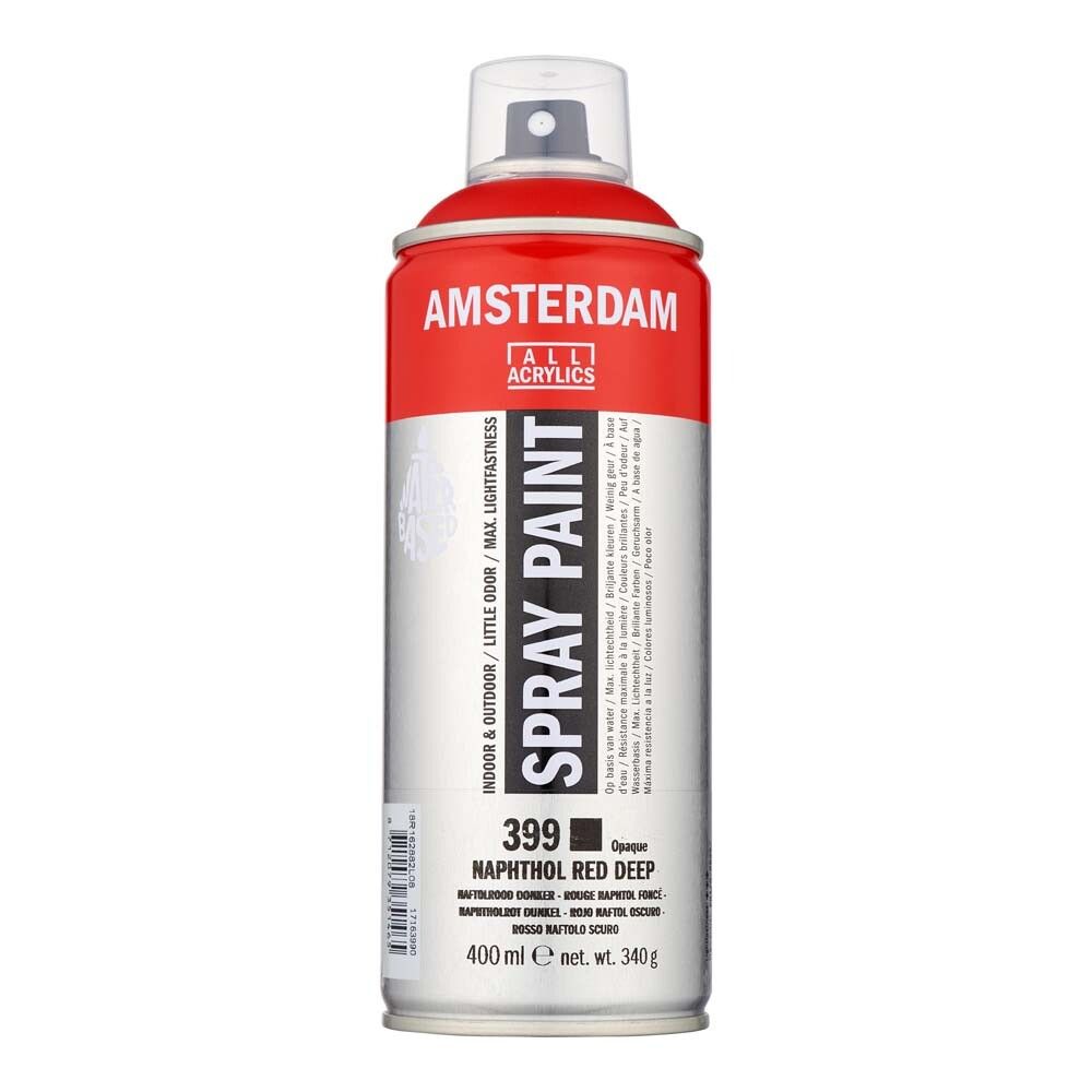 Akrýlsprey 400ml Amsterdam Naphthol Red Deep