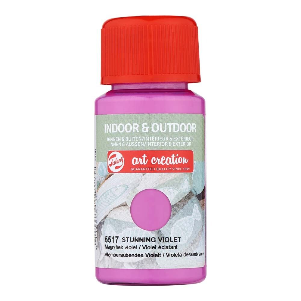 Föndurmálning inni og úti 50ml Stunning Violet