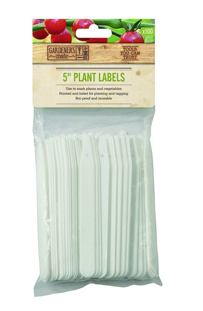 Merkispjald fyrir plöntur 13cm 50stk plast