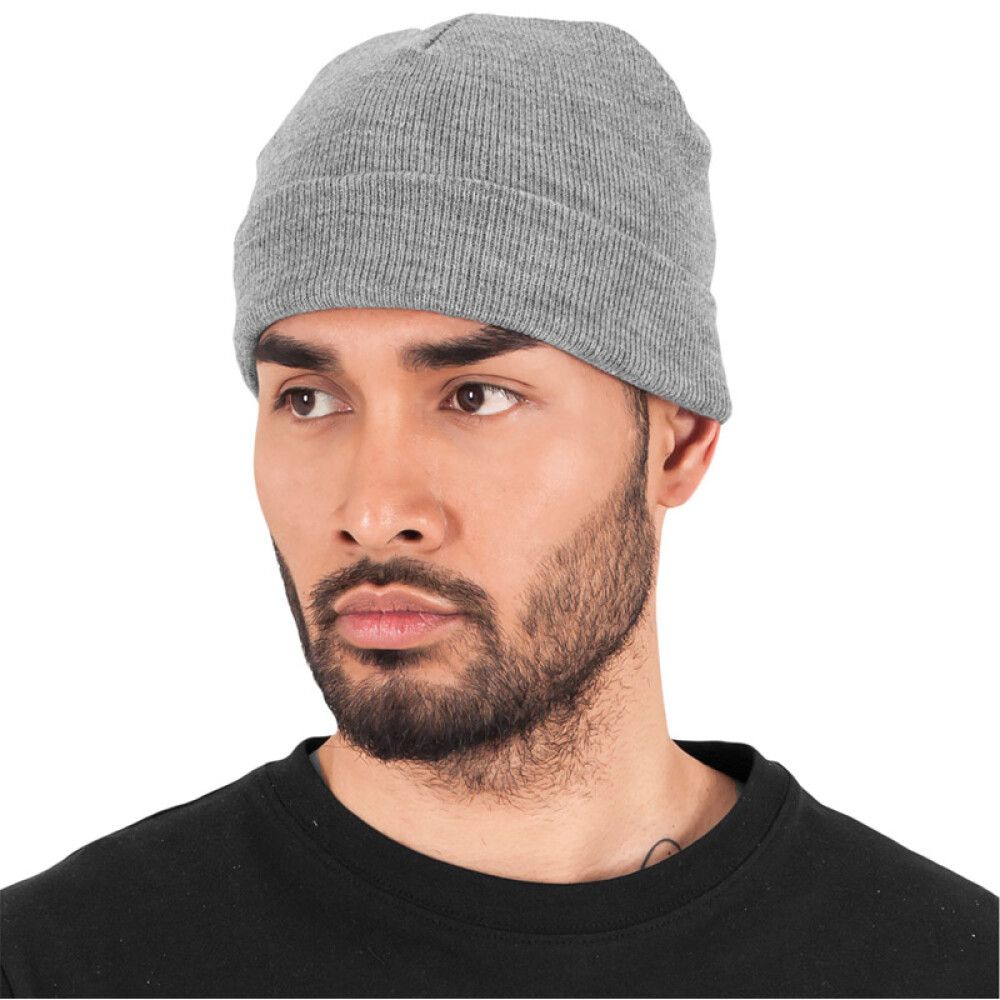 Húfa Flexfit ein stærð stutt grá