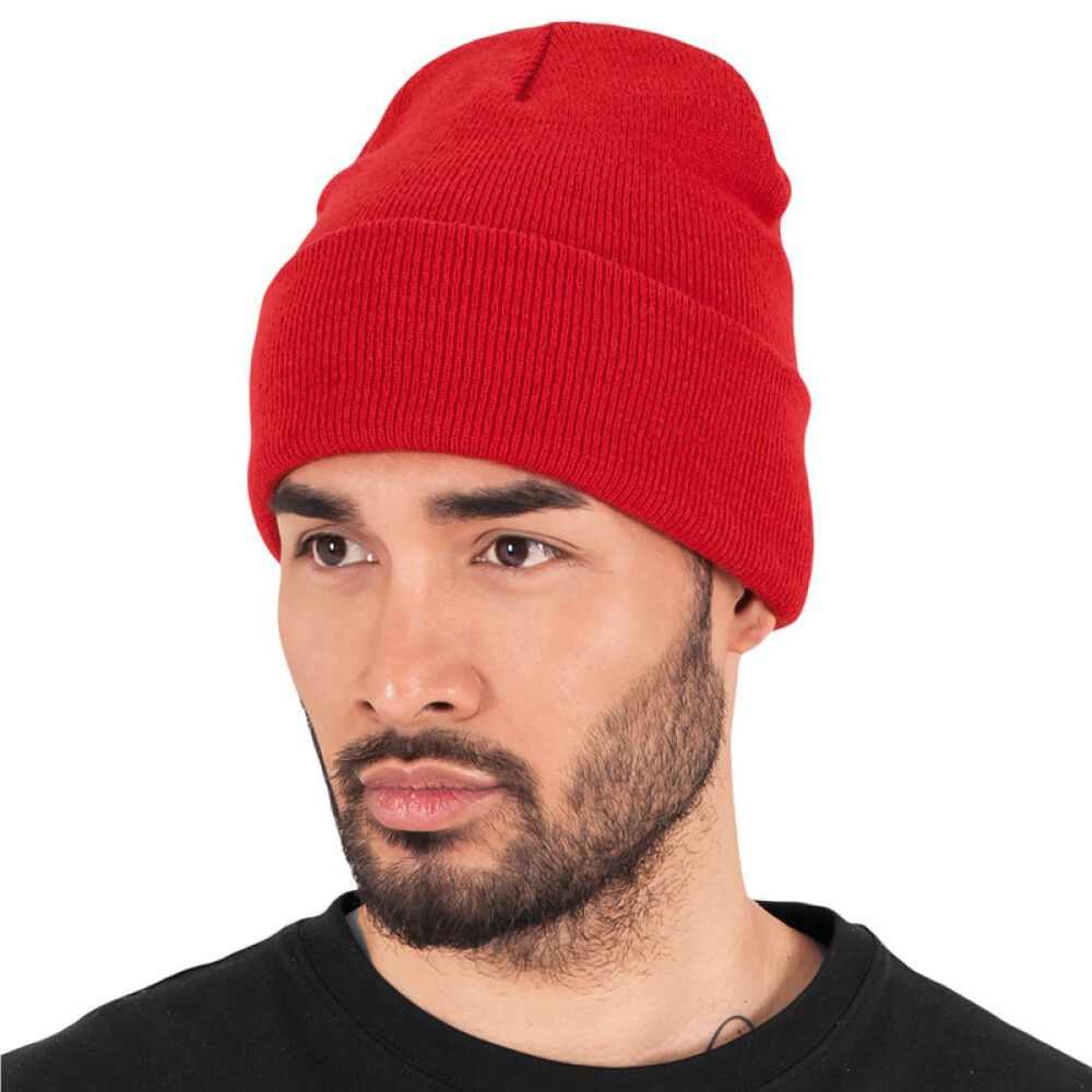 Húfa Flexfit ein stærð löng rauð