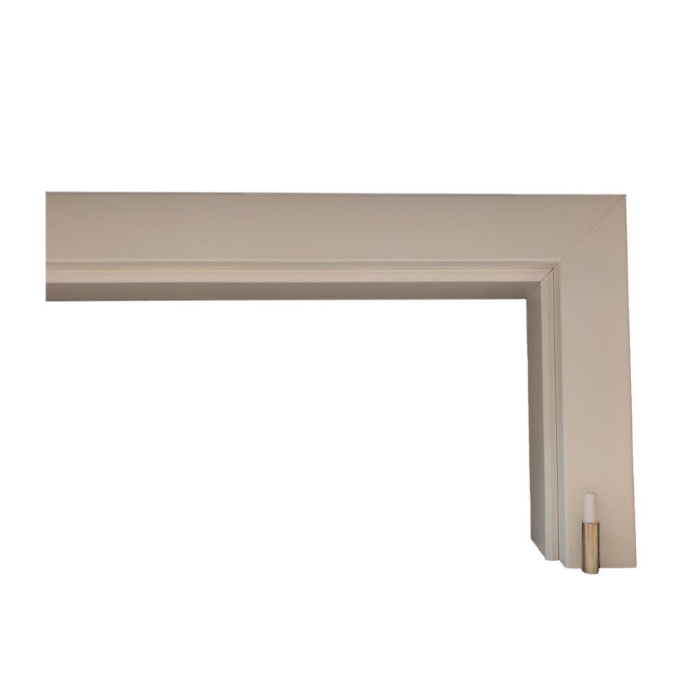 Karmur fyrir yfirfelldahurð hægri 200-220 mm 645x2050 mm