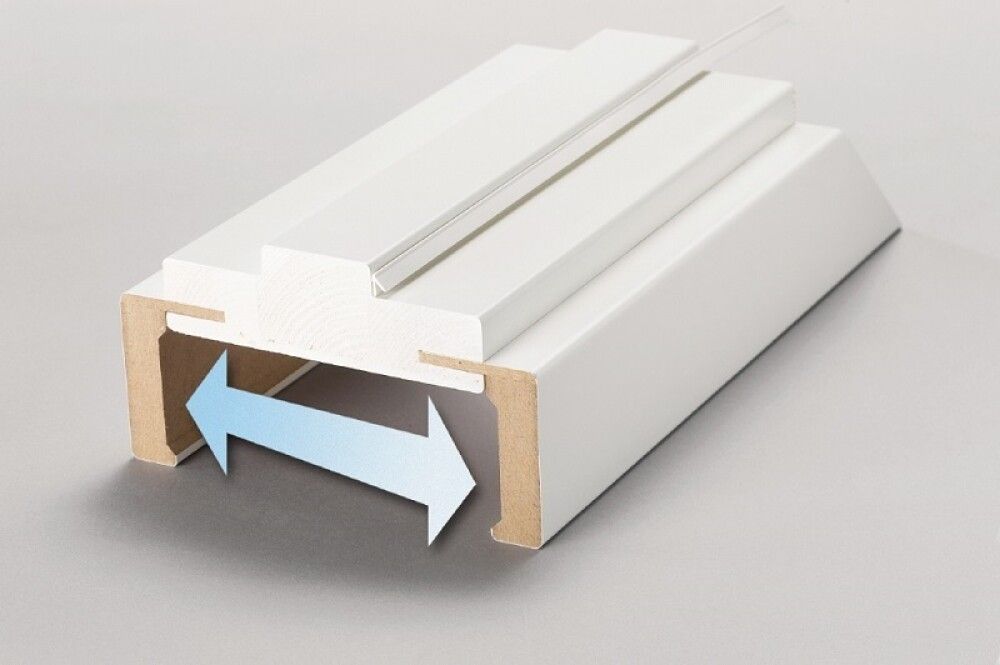 Flexkarmur 128-153 mm 861x2049 mm hvítur