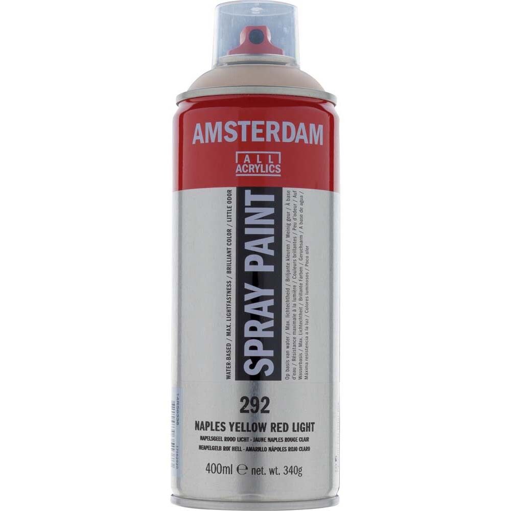 Akrýlsprey 400ml Amsterdam Naples Yellow Red Light