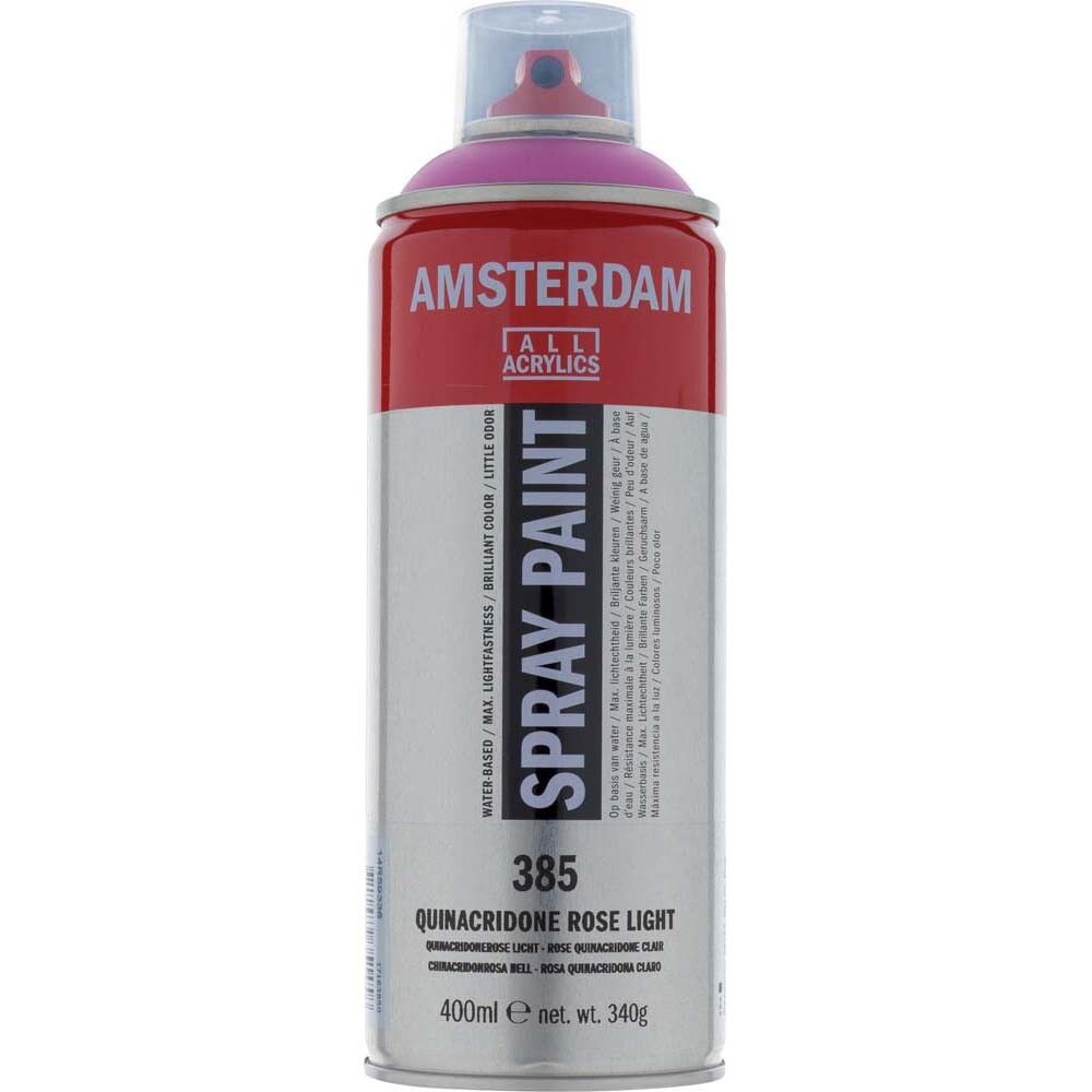 Akrýlsprey 400ml Amsterdam Quinacridone Rose Light