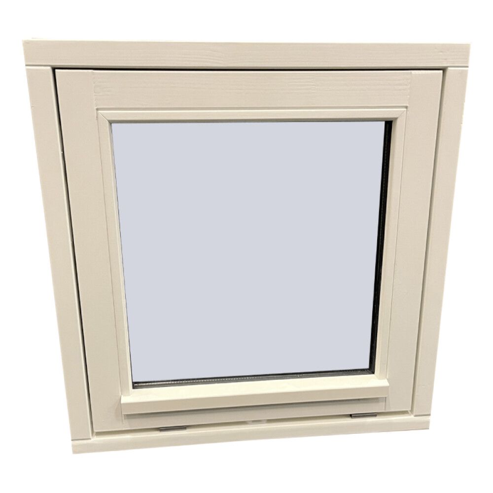 Gluggi toppstýrður 550 x 550 mm hvítur