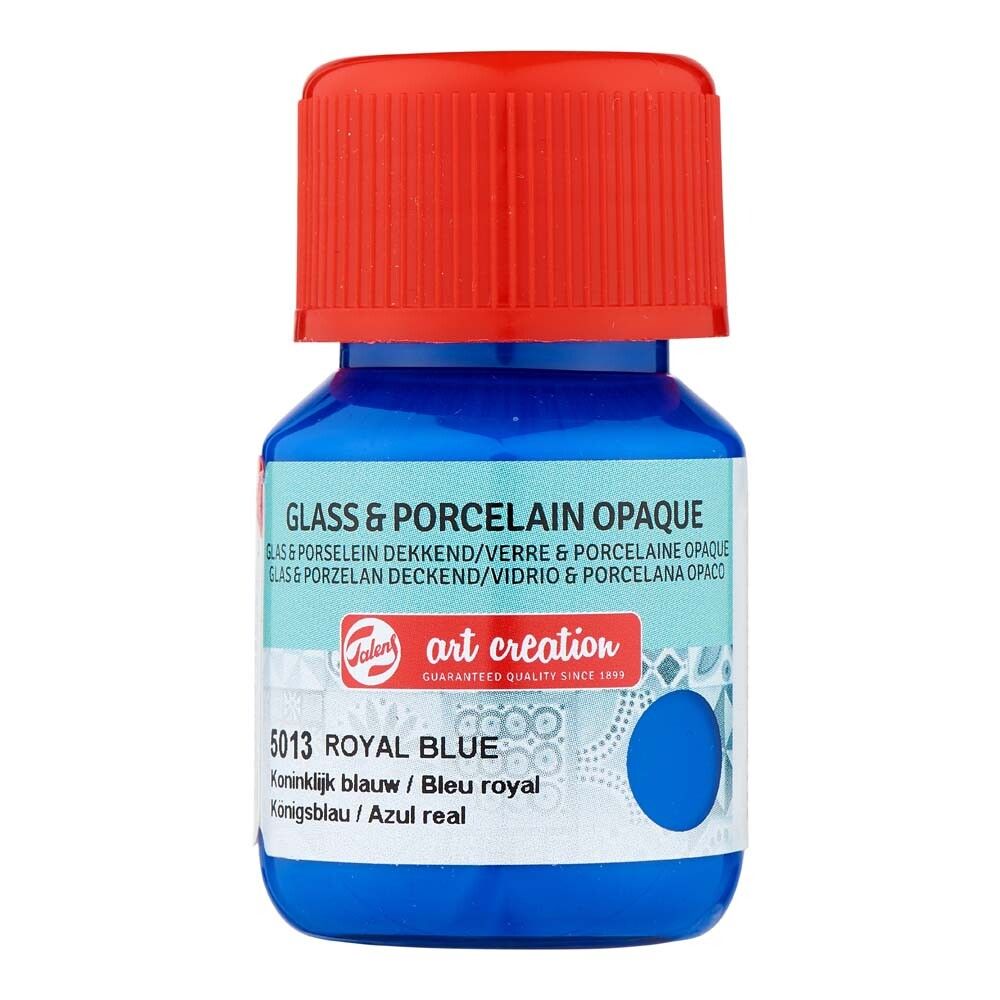 Föndurmálning gler&postulín þekjandi 30ml Royal Blue