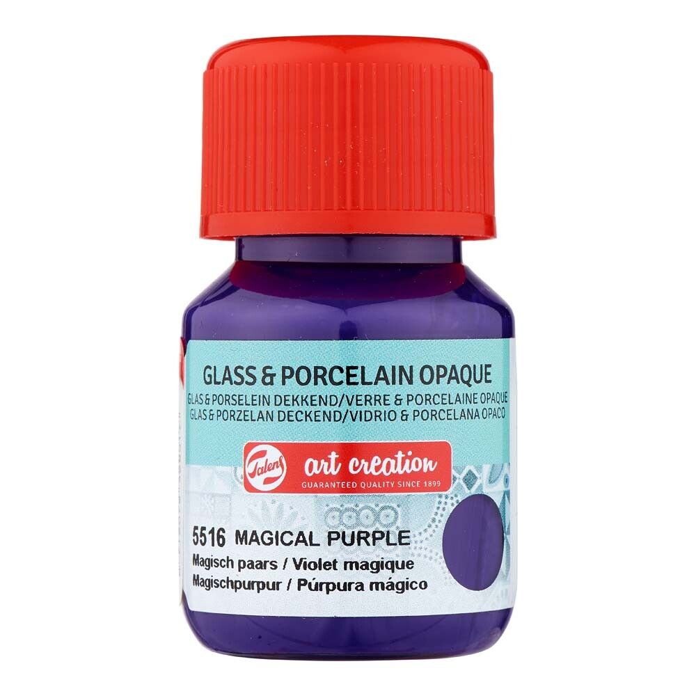 Föndurmálning gler&postulín þekjandi 30ml Magical Purple