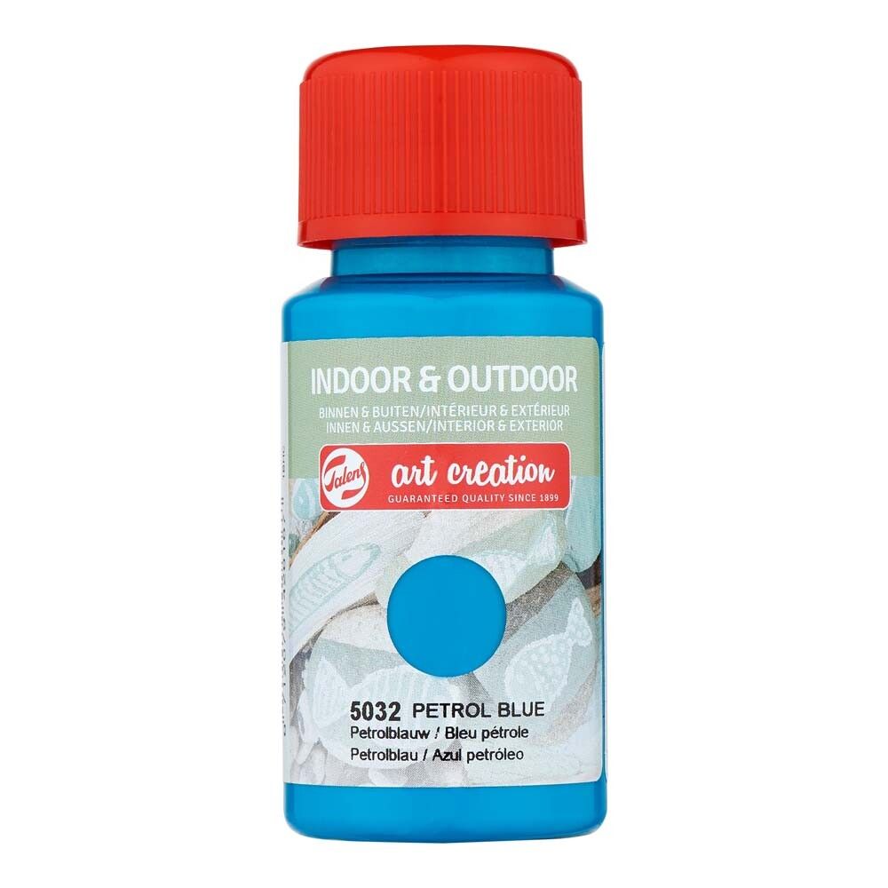 Föndurmálning inni og úti 50ml Petrol Blue