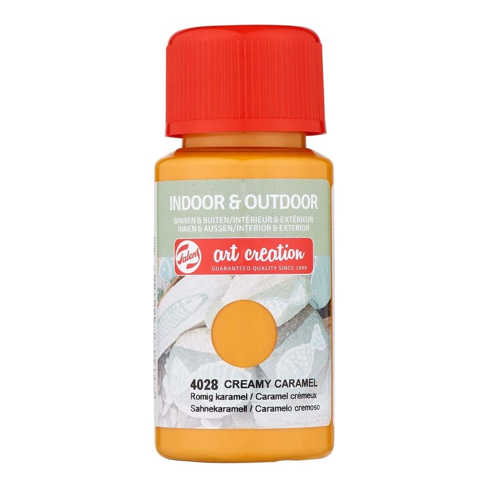 Föndurmálning inni og úti 50ml Creamy Caramel