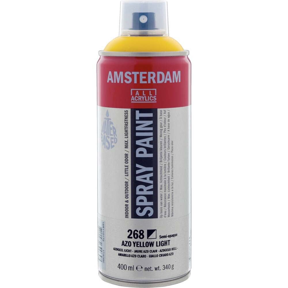 Akrýlsprey 400ml Amsterdam Azo Yellow Light