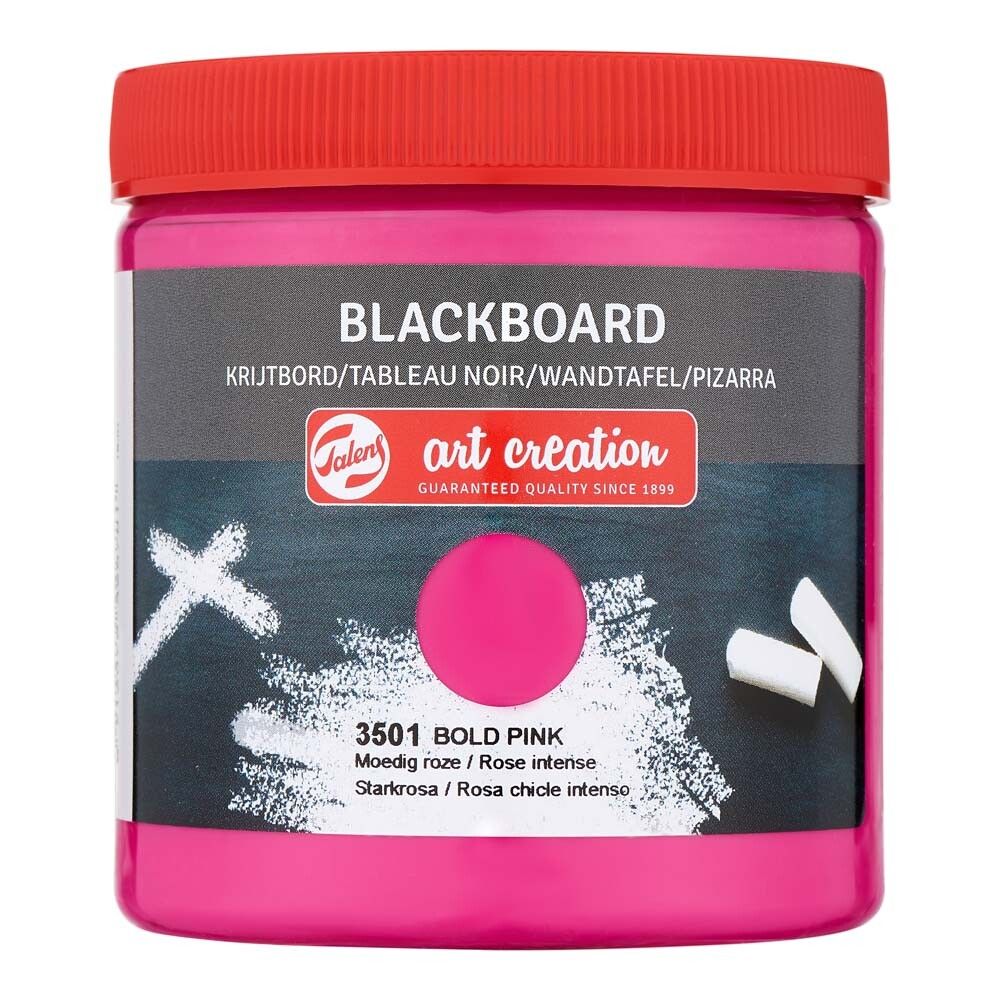 Krítartöflumálning Blackboard 250 ml Bold Pink