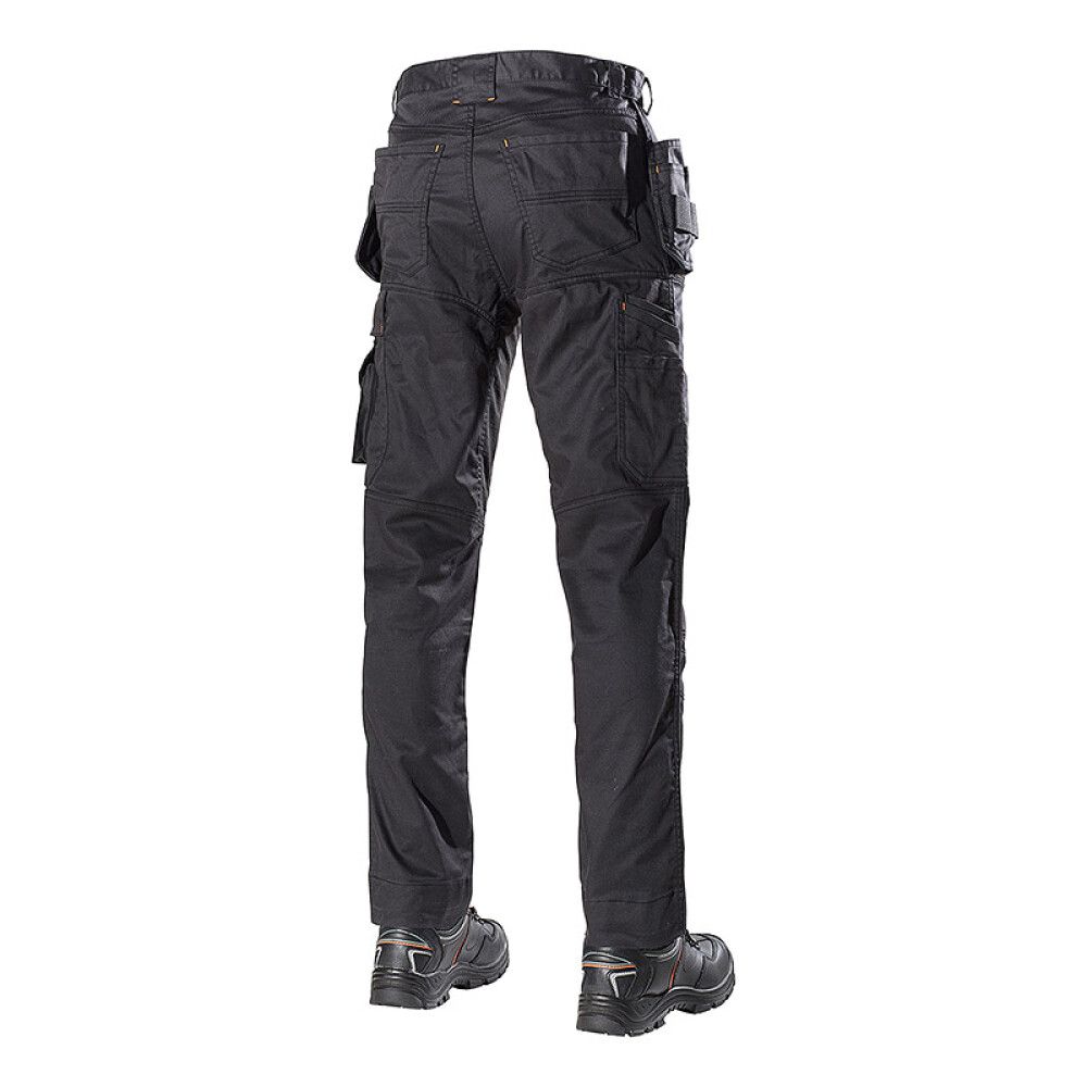 Vinnubuxur str. 52 svartar 1090PB