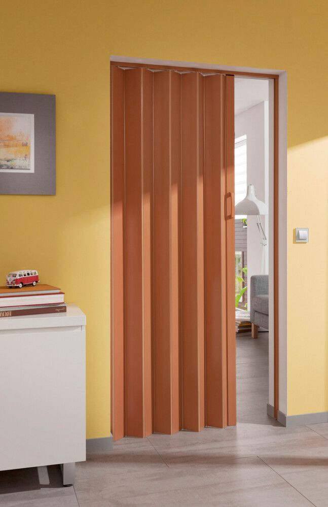 Harmonikkuhurð 100x200 cm beyki