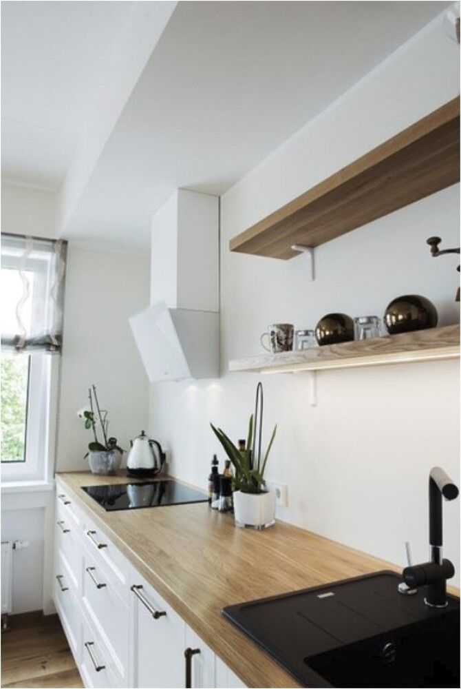 Borðplata 610x3020x23mm DLH eik fasaður fremri kantur