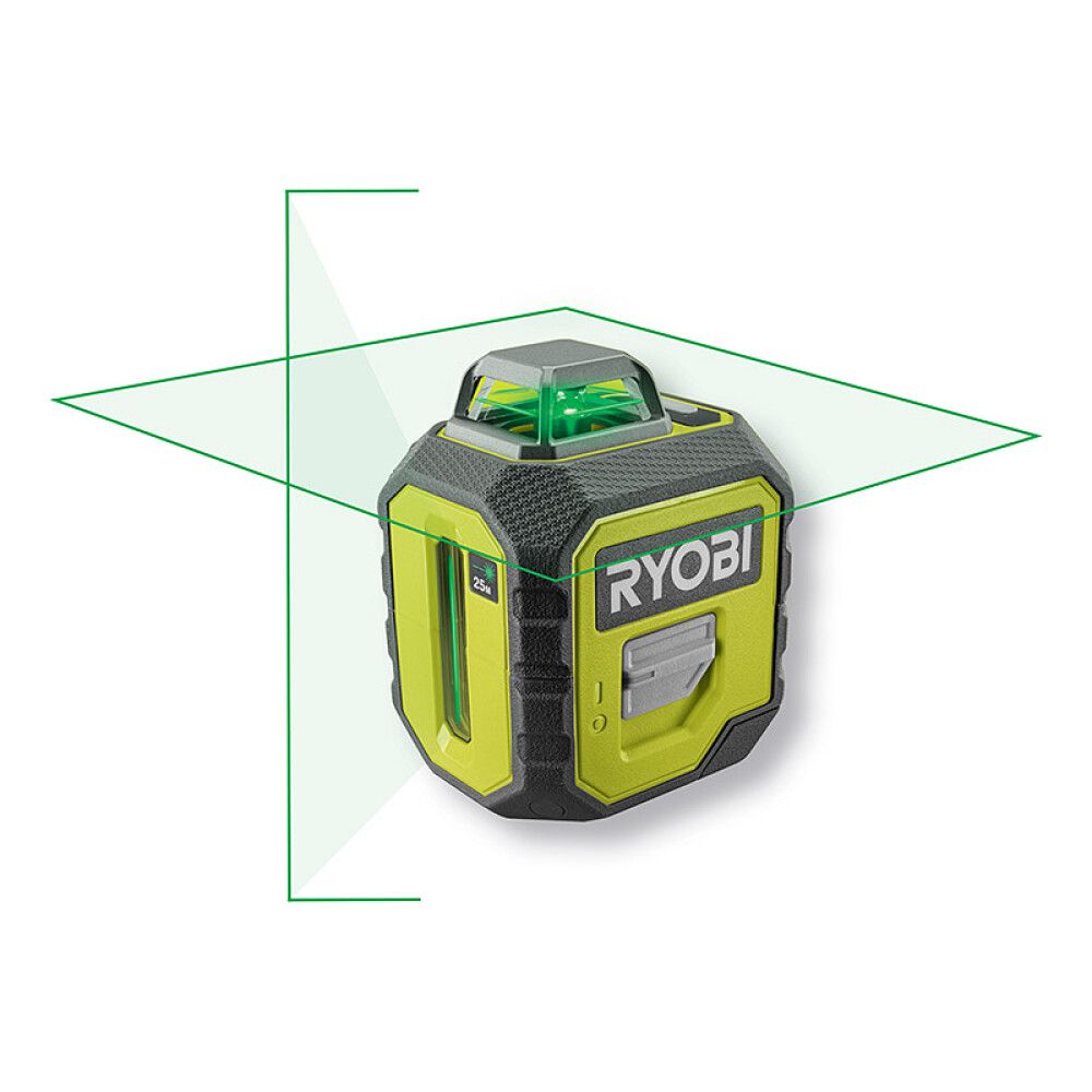 Línulaser Kross 360° Grænn Ryobi RB360GLL