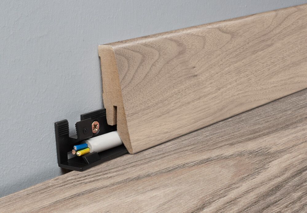 Gólflisti MDF 40x19x2600mm Logoclic Piave