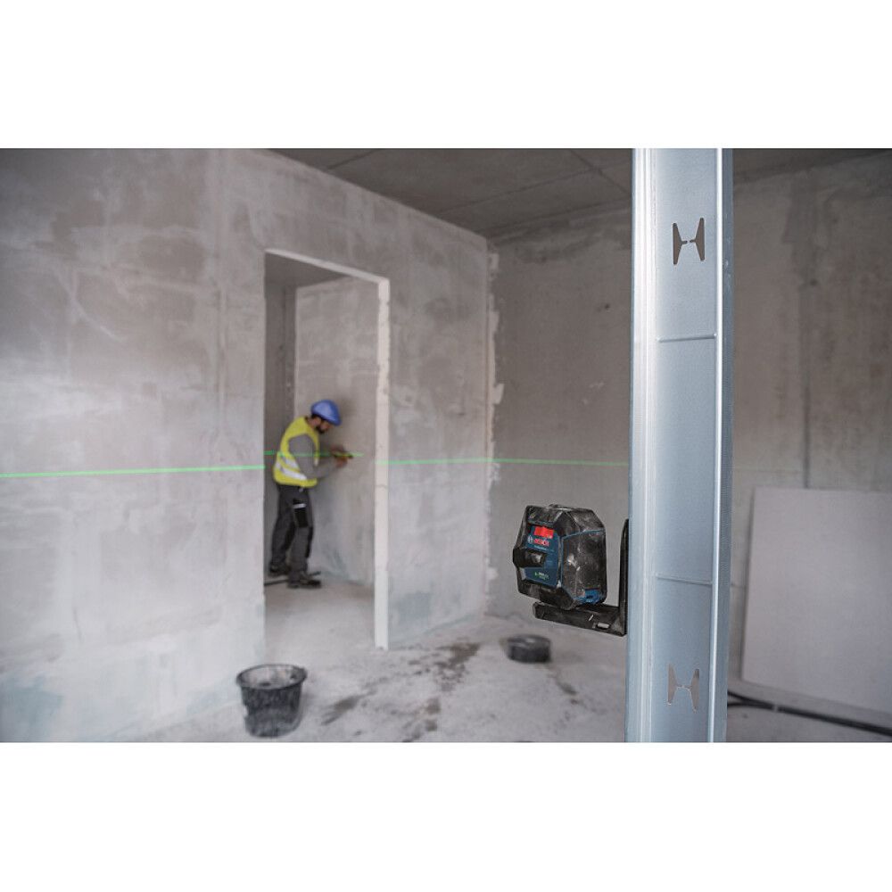 Línulaser grænn kross Bosch GLL 2-15/LB10