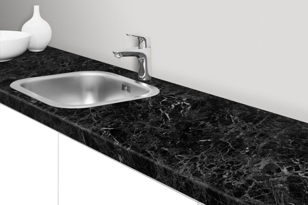 Kantlímingarborði 44x1820 mm Resopal Cape Noire