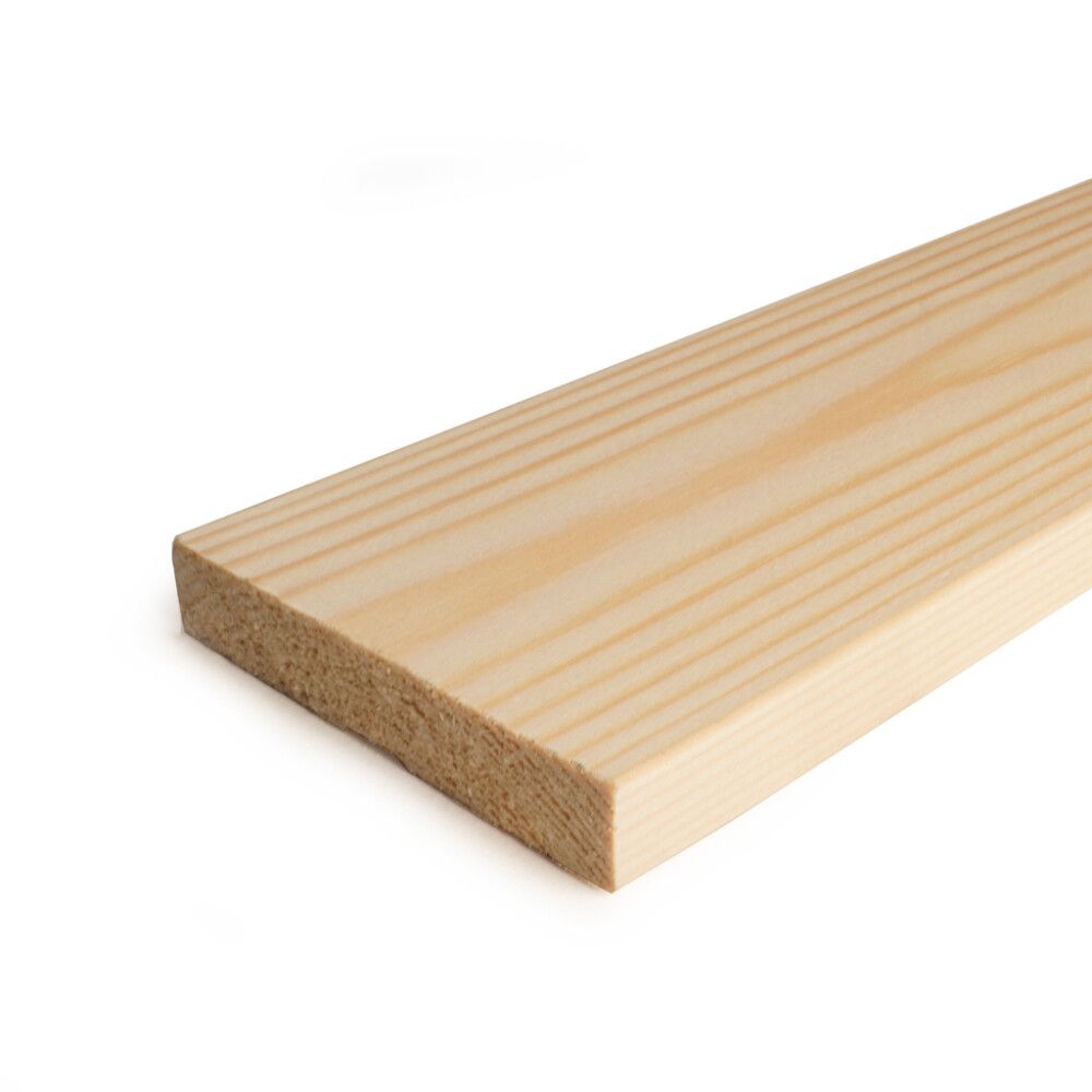 Gólflisti fura ómeðhöndluð 3600x15x91mm