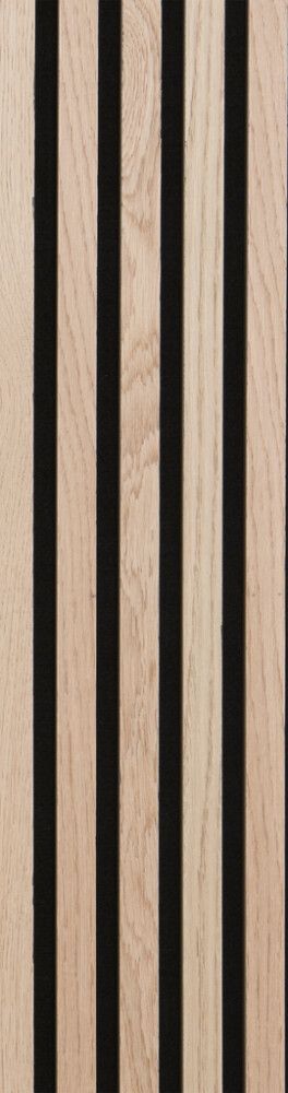 Hljóðdempandi plata ljós eik 3000x605x22 mm