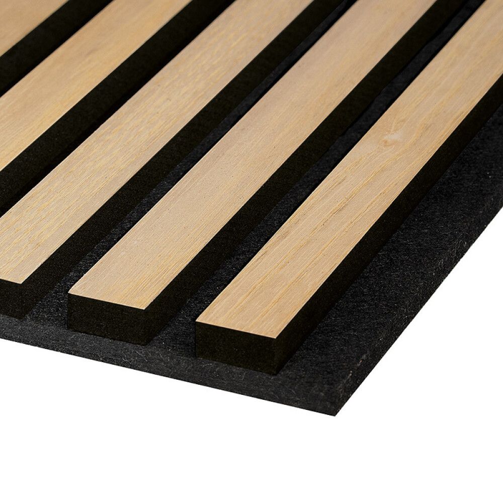 Hljóðdempandi plata askur 3000x605x22 mm Fibrotech