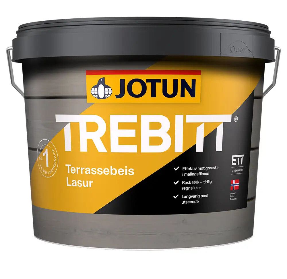 Viðarvörn Trebitt glær 9L Jotun