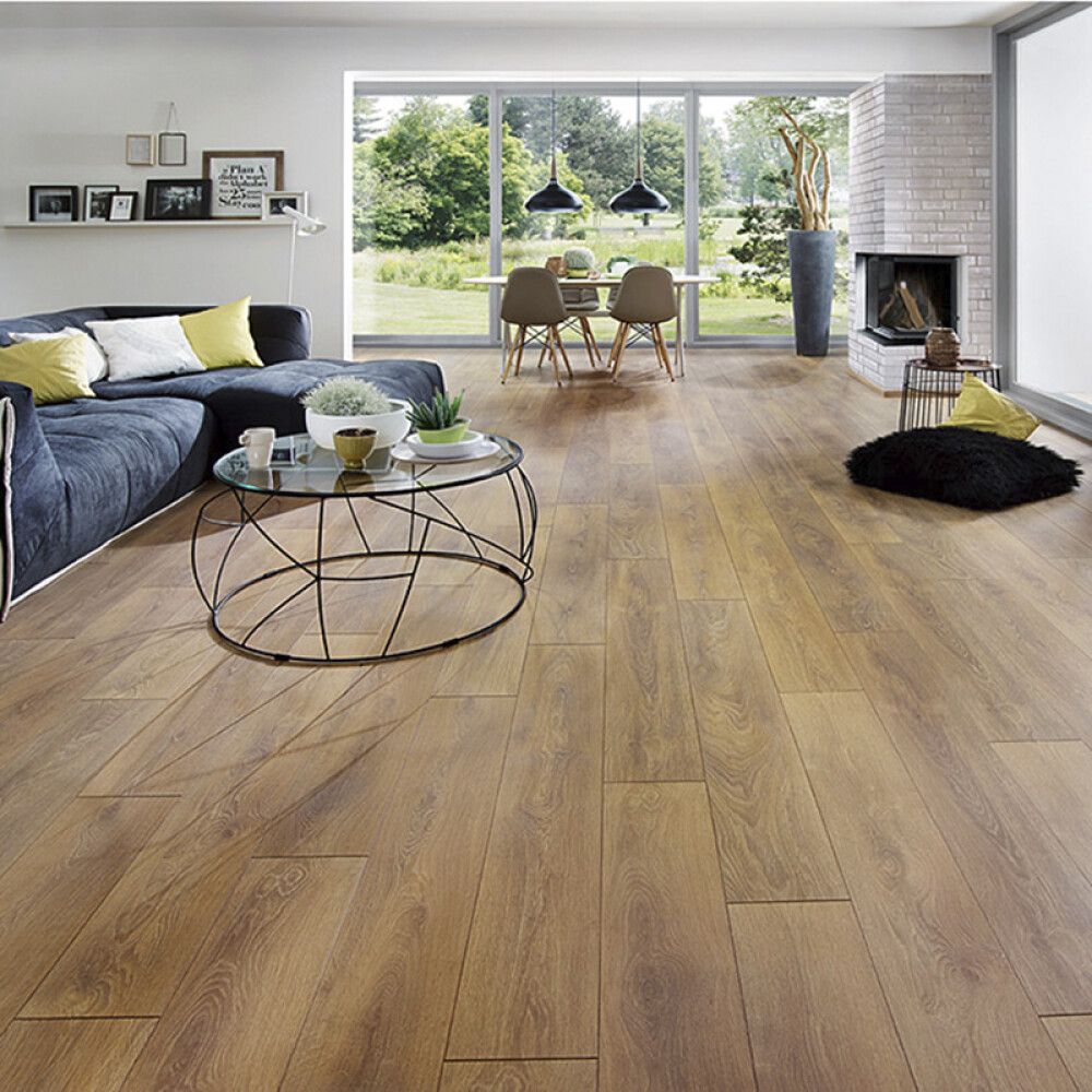 Harðparket  Ambienta Corno eik 8+2 mm 1,73 m² Logoclic