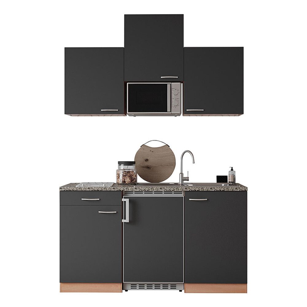 Eldhúsinnrétting 150 cm Respekta Gerda grá