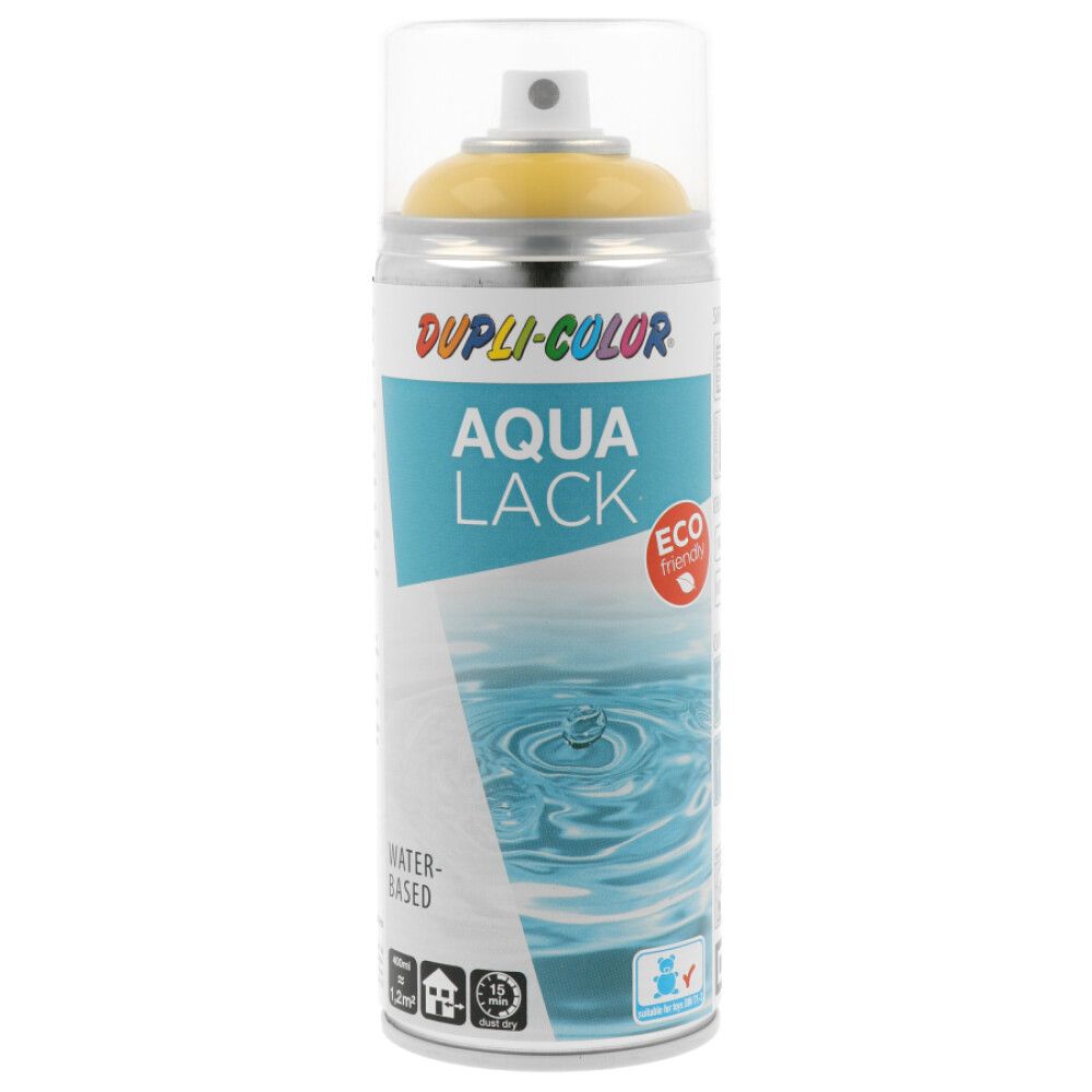 Lakksprey 350 ml gulur háglans Dupli Color Aqua