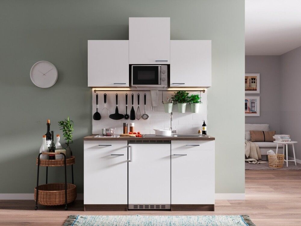 Eldhúsinnrétting 150 cm Respekta Oliver hvít