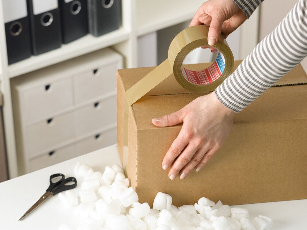 Pökkunarlímband 50mm x 66m Tesa Ultra Strong brúnt