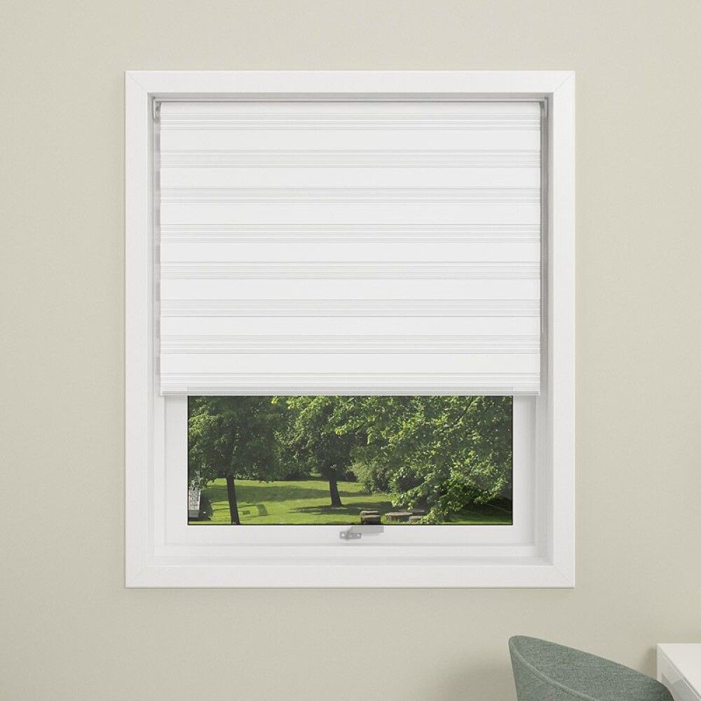 Rúllugardína 120x150 cm Debel Cosmos hvít