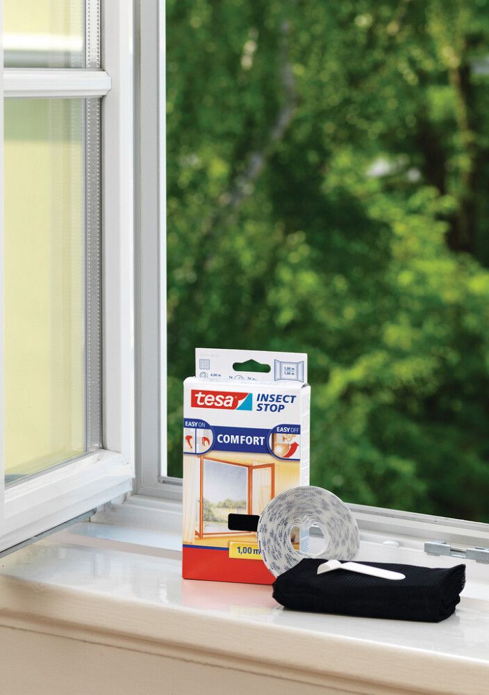 Möskvalímband 5,6m Tesa Stop Insect Net
