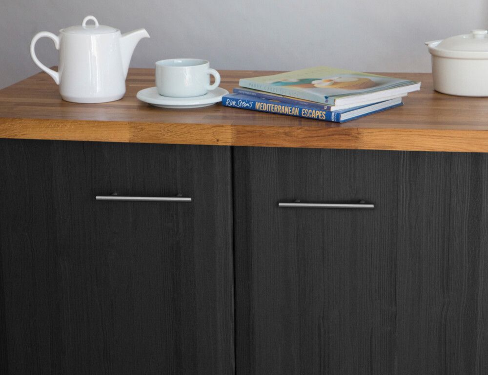 Filma uni quadro, 67.5cmx1.5m svört