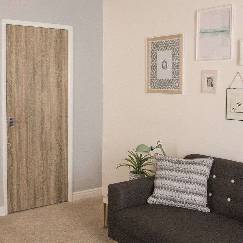 Filma sonoma ljós eik, 67.5cmx2m tré