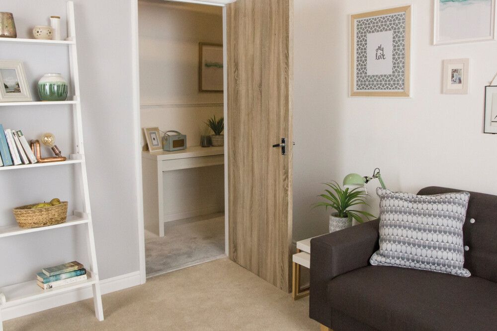 Filma sonoma ljós eik, 90cmx2.1m tré