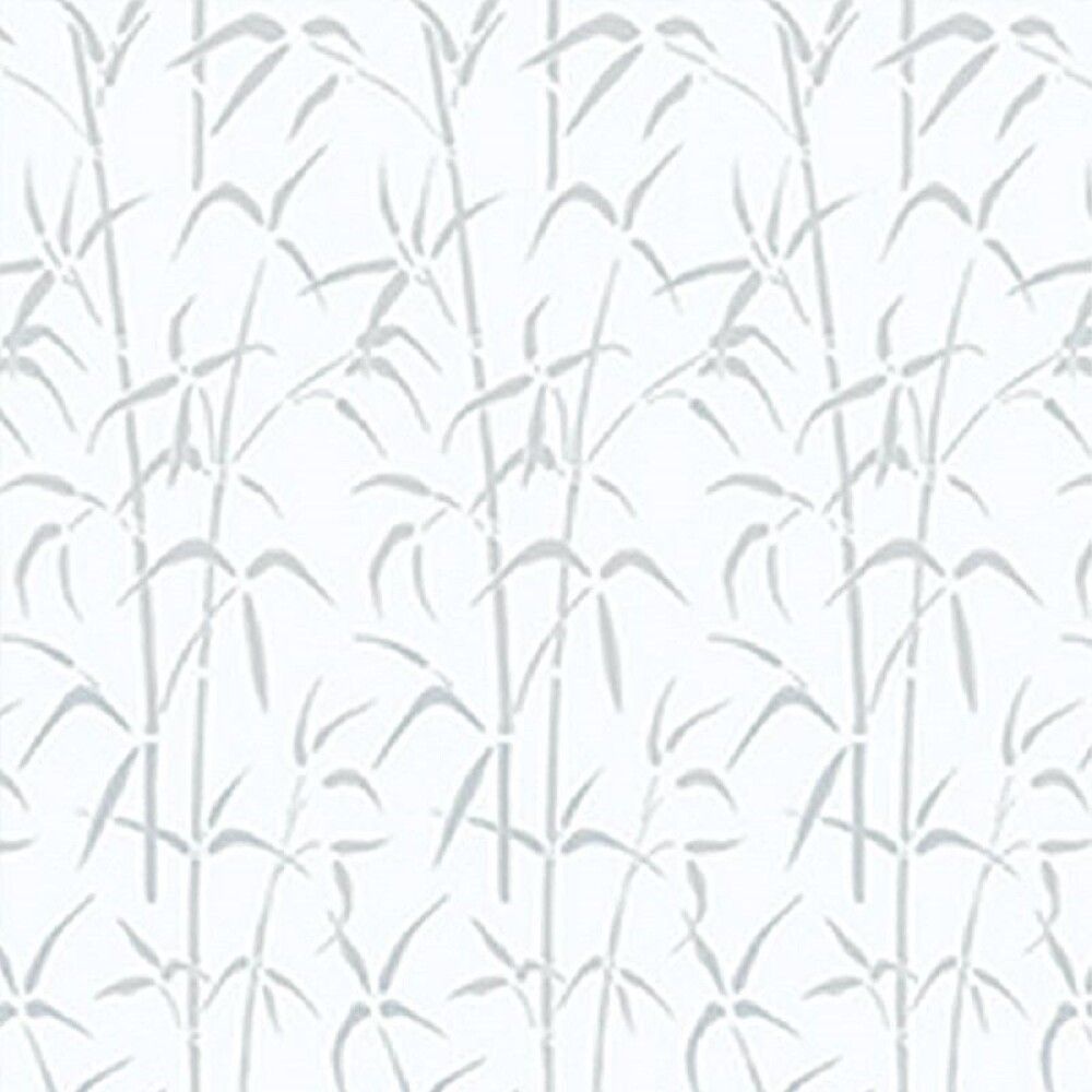 Filma static bamboo, 90cmx1.5m gegnsæ