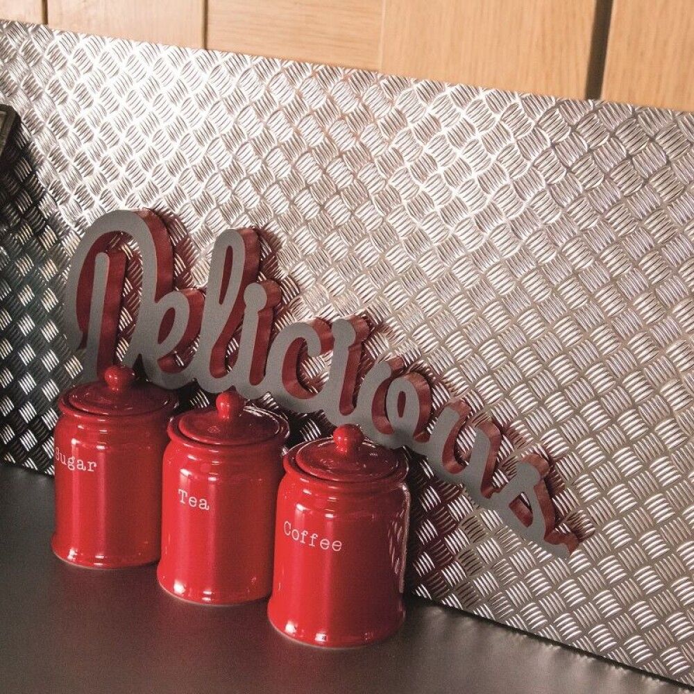 Filma riflet jern, 45cmx1.5m silfur