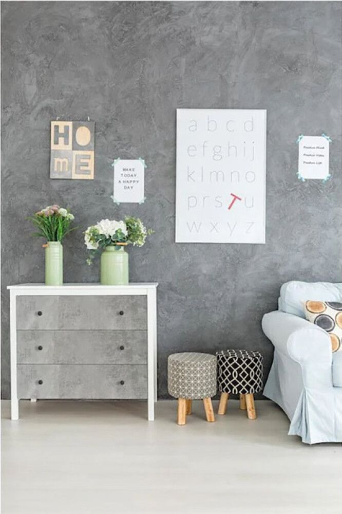 Filma beton, 45cmx2m grár