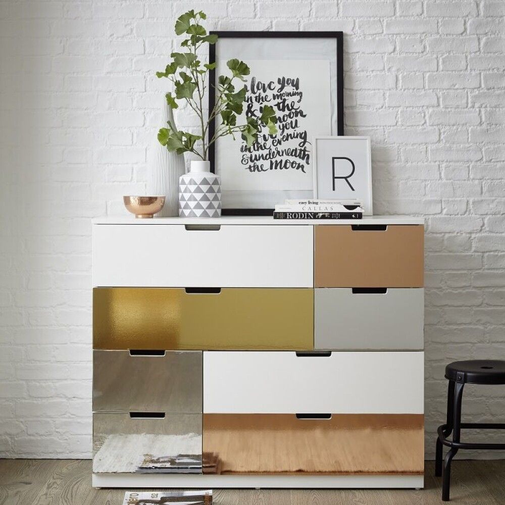 Filma metalic háglans, 45cmx15m gulur