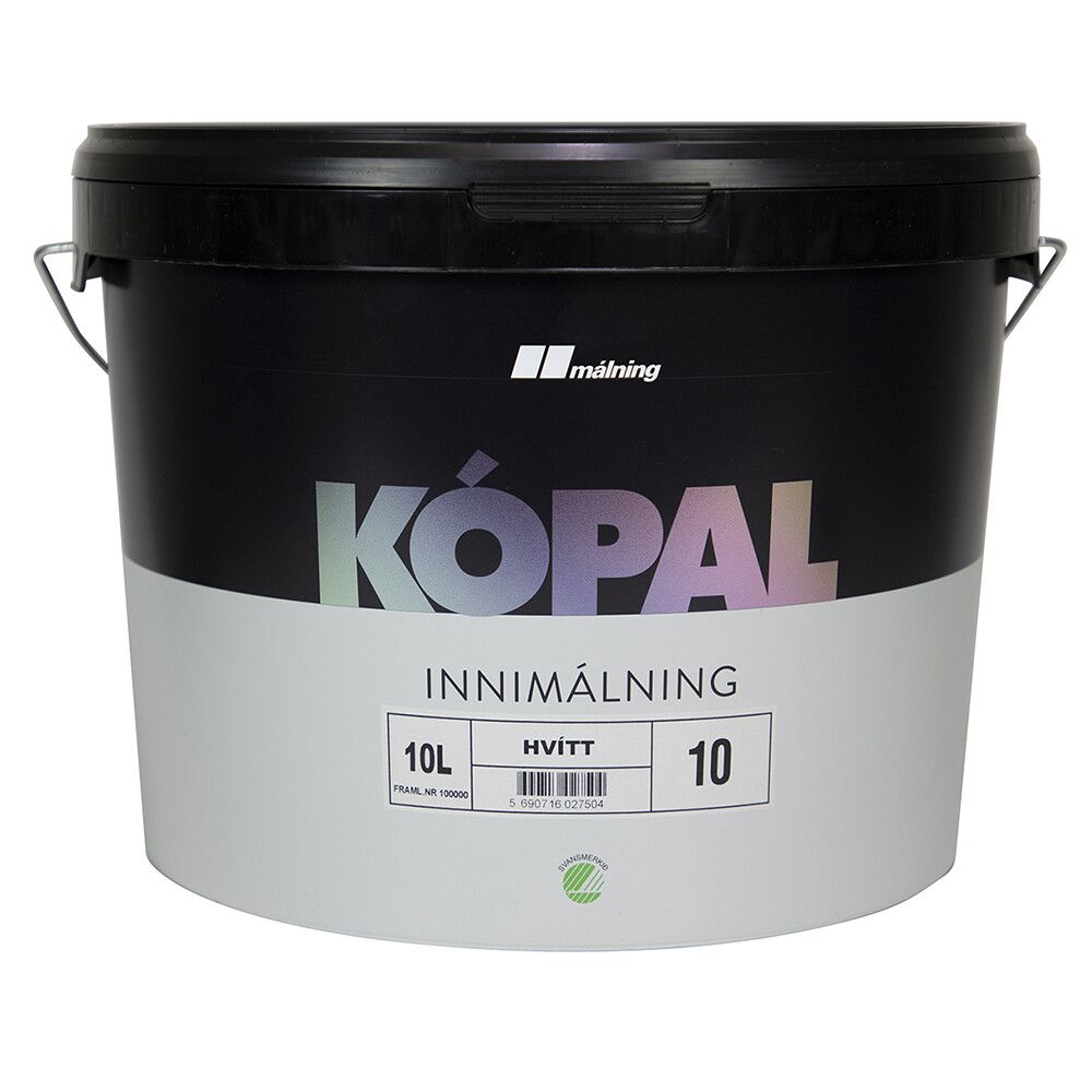 Loft- & veggmálning S0500N 10L Kópal 10