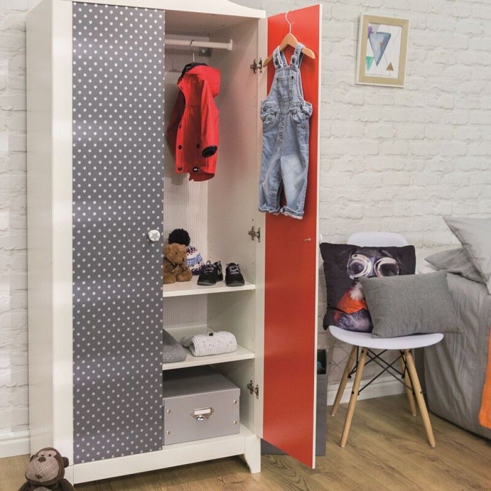 Filma uni lack, 45cmx2m singal rauður