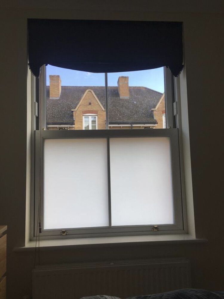 Filma static frost, 45cmx1.5m gegnsæ