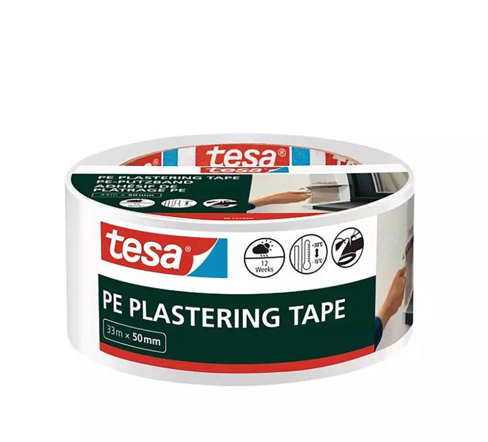 Byggingalímband 33m x 50mm Tesa