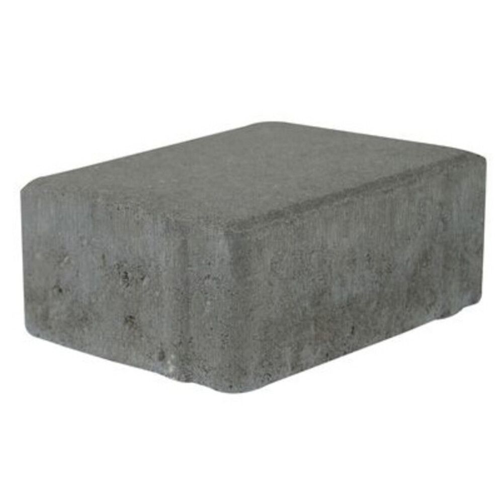 Sléttur steinn/hella14x10.5x5cm IBF Grár