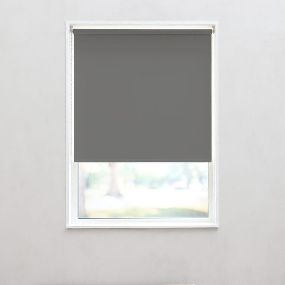 Myrkvunarrúllugardína 100x175 cm Debel Uni BO grá