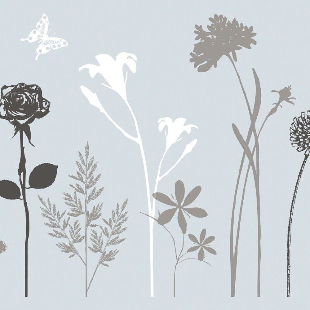 Filma static p blossom, 45cmx1.5m gegnsæ